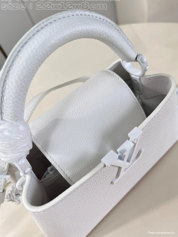 FS CHEAP CAPUCINES VUITTON MINI-22*12*8CM LOUIS 0801
